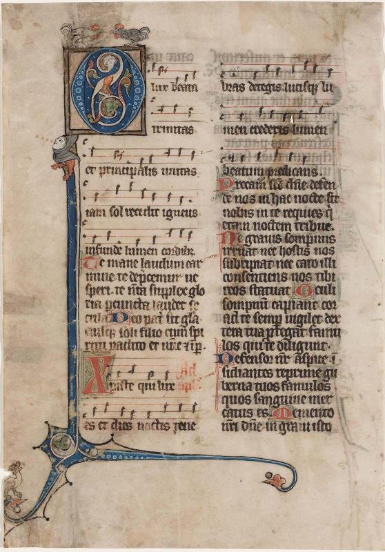 Leaf from a Breviary