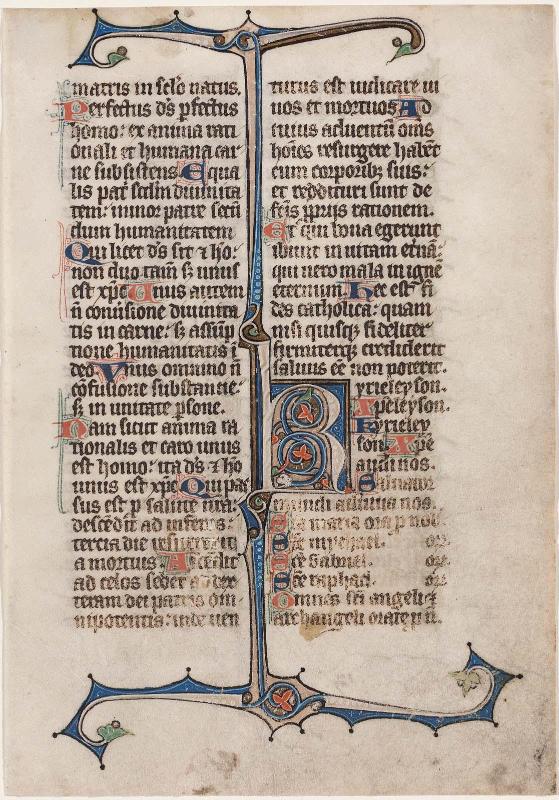 Leaf from a Breviary