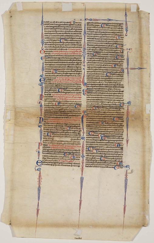 Leaf from the Corpus Juris Civilis, Codex Justinianus