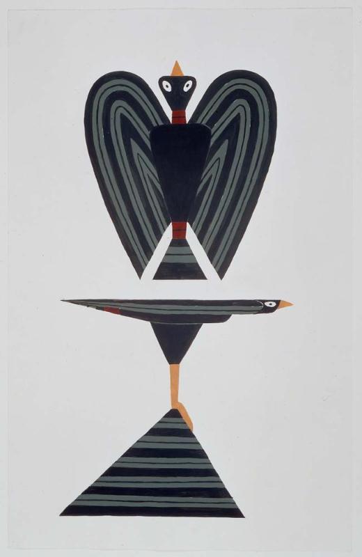 Untitled (Green Bird Table)