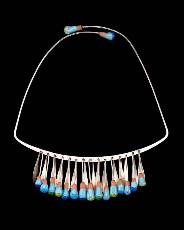 "Rain Blossoms" necklace