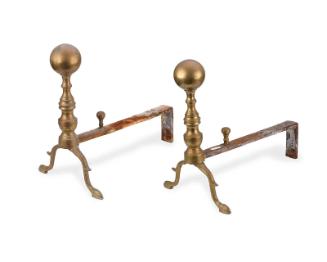 Pair of andirons