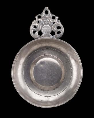 Porringer, crown handle