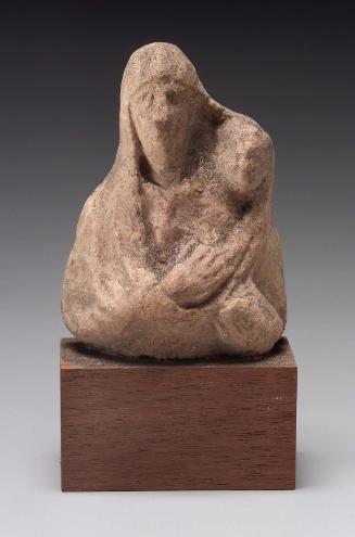 Woman holding a child