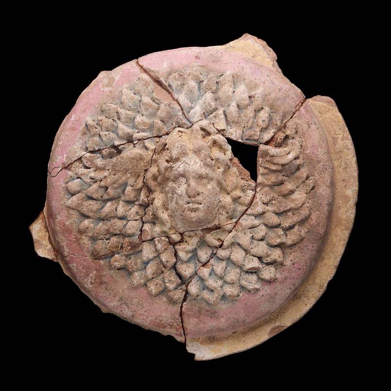 Shield with a head of Medusa