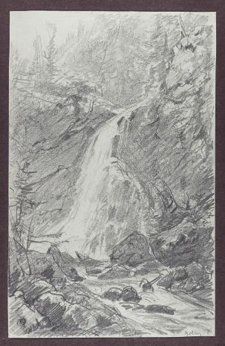 Landscape with a Waterfall