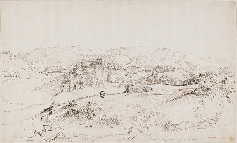 View of the Serpentara, Taken from Civitella