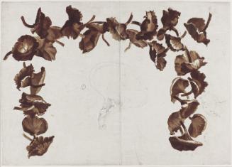 Mushroom Design (recto and verso)