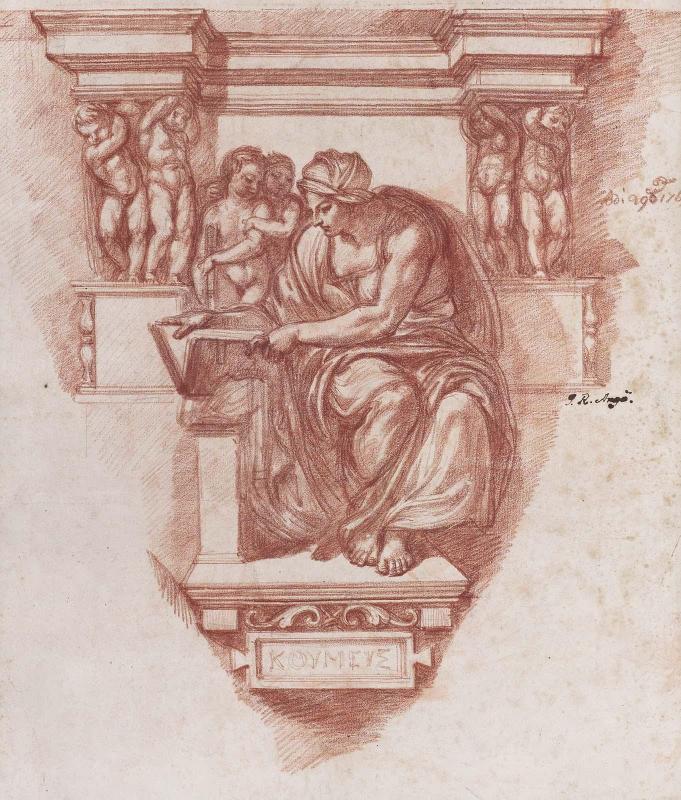 The Cumean Sibyl, from the Sistine Chapel Ceiling