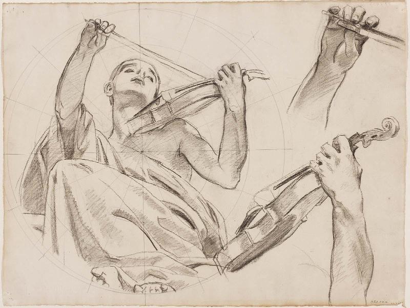 Sketch for Music (MFA Rotunda)