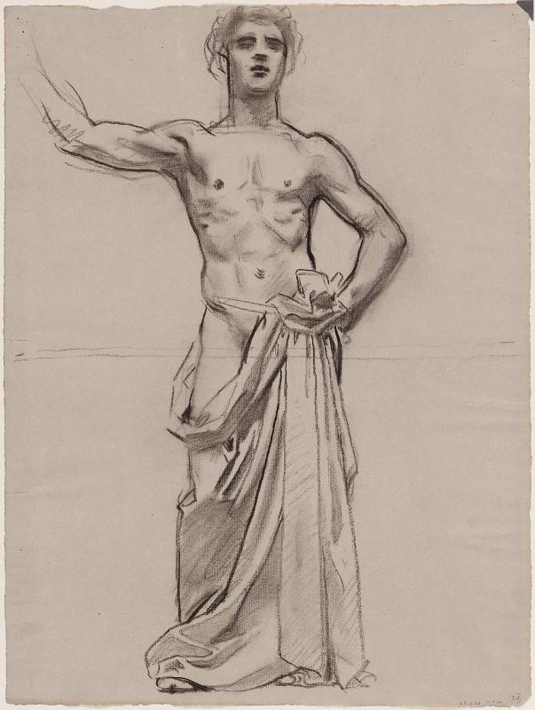 Apollo and the Muses - Apollo - (MFA Rotunda)