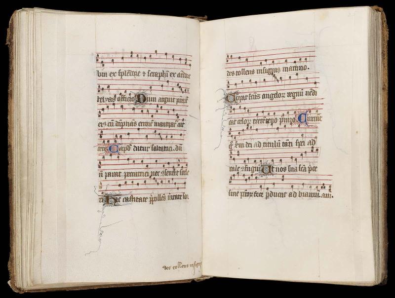 Folios 24v-25r, Feast of Saint John the Baptist
