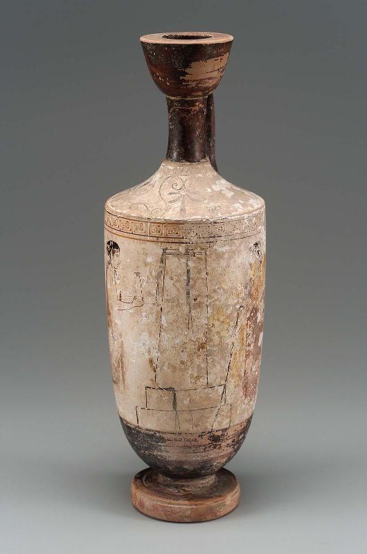 Oil flask (lekythos)