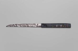 Kozuka with design of temple lanterns