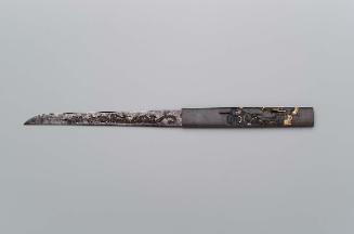 Kozuka with design of Kanzan and Jittoku