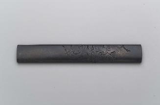 Kozuka with design of Shoki on horseback