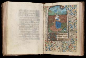 Folio 66, recto, David at Prayer, for the Penitential Psalms