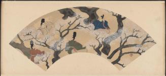 Album of Fan Paintings by Korin (Korin senmen gajo)