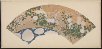 Album of Fan Paintings by Korin (Korin senmen gajo)