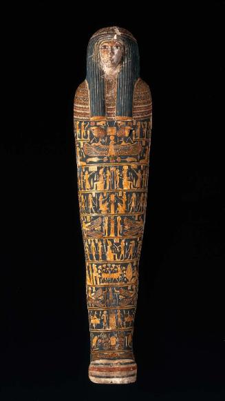 Mummy case and mummy of Ankhpefhor
