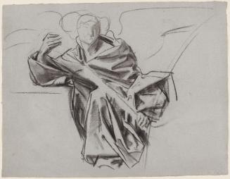 Sketch for the Joyful Mysteries - Matthew - Boston Public Library Murals