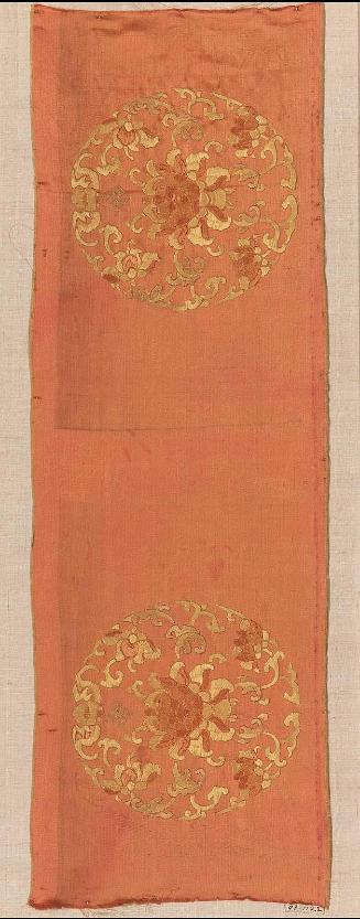 Silk panel (one of a pair)