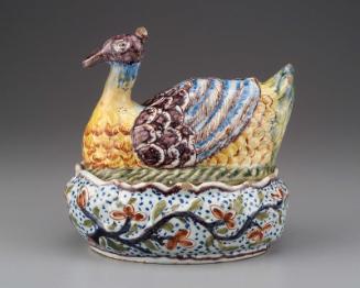 Tureen in the form of a duck