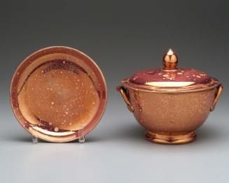 Covered Bowl and Saucer