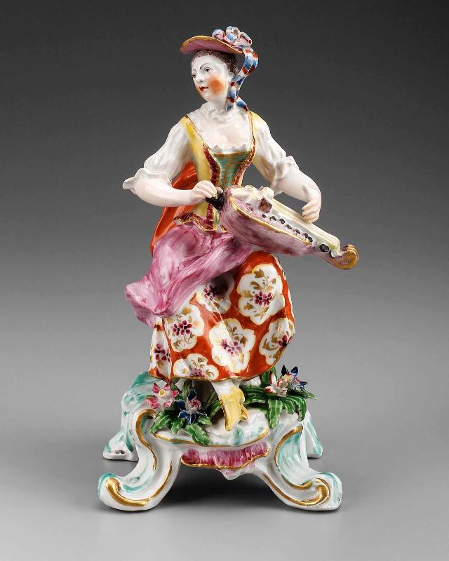 Hurdy-Gurdy from Pair of Musicians