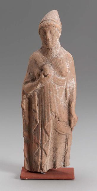 Figurine of standing female, possibly Aphrodite