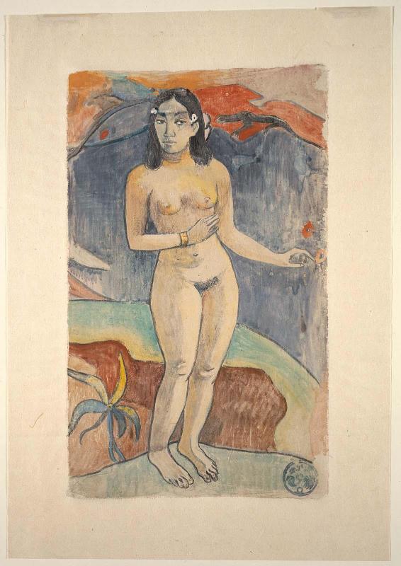 Standing Nude Woman (Te nave nave fenua) (Delightful Land)