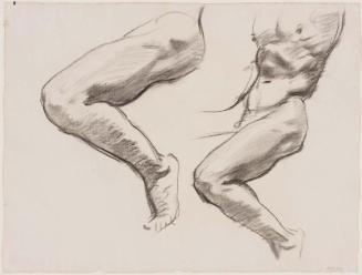 Sketch for Arion and Dolphine  - Arion (MFA Rotunda)