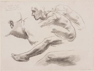 Sketch for Reliefs - Details (MFA Stairway)