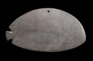 Fish-shaped palette