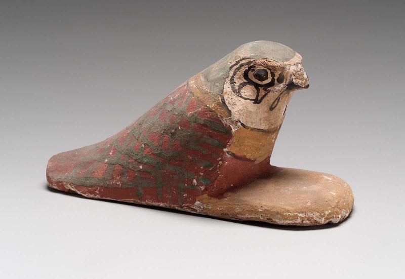 Statuette of falcon
