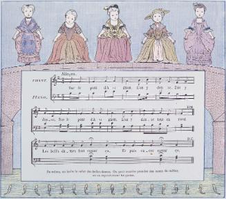 Page 15: "Le Pont d'Avignon" (girls)