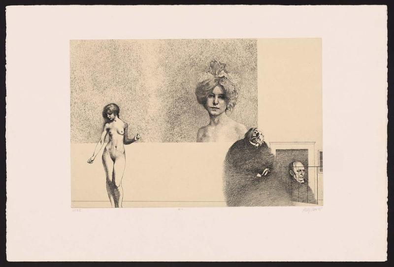 Plate 4 from the "The Jolly Corner Suite" Sequence No. Three