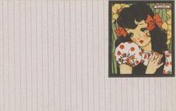 Young Girl with Daffodils (from an unidentified series) from Himawari