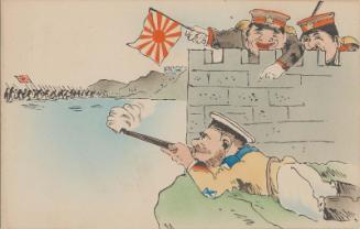 Japanese Soldiers who Found a Hidden Russian Soldier