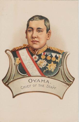 Oyama Chief of Staff from the series In the Far East (Series no.216)