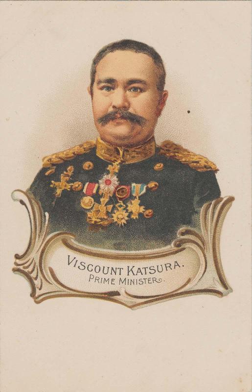 Viscount Katsura, Prime Minister from the series In the Far East, series no.216