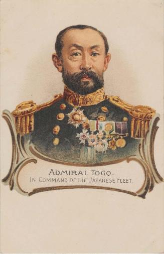 Admiral Tôgô, In Command of the Japanese Fleet, from the series In Far East, series no.216