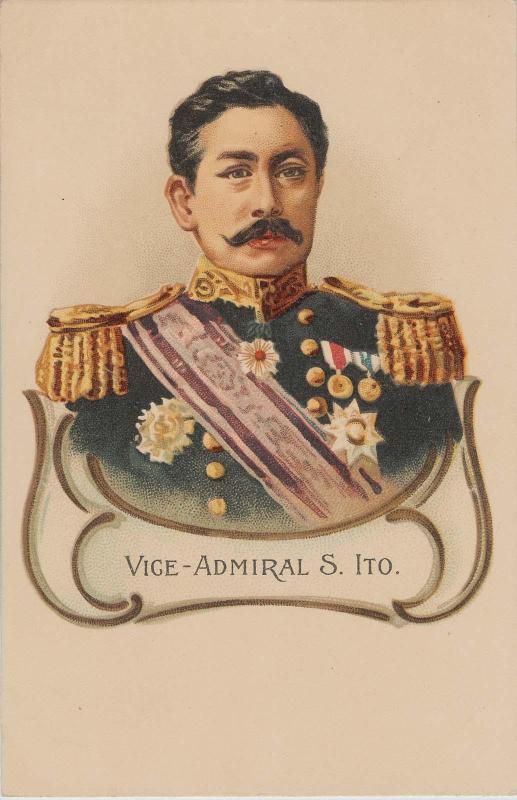 Vice-Admiral S. Ito from the series In the Far East, the series no. 217