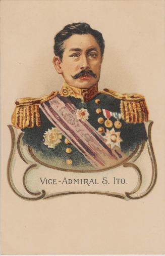 Vice-Admiral S. Ito from the series In the Far East, the series no. 217