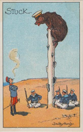 Stuck from the series Pictorial Postcards from Originals by Dudley Hardy, R.1, series 3015