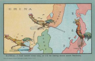 Russia: I Had Better Clear out or I'll Be Losing Some More Feathers, No.3 from the series 149