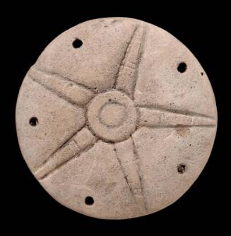 Pierced star rosette disc