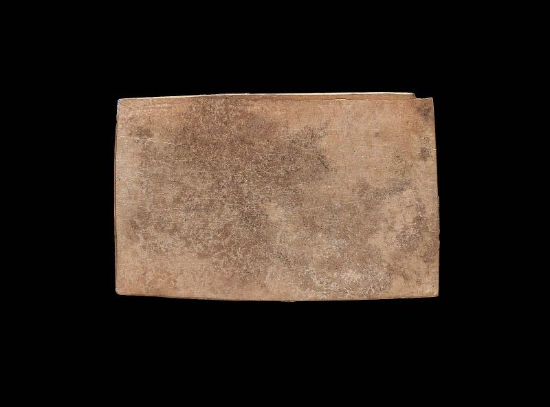 Gold votive tablet