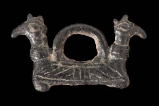Amulet with griffon protomes