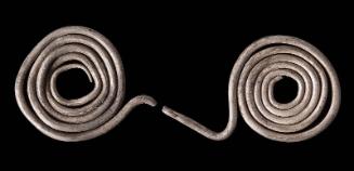 Silver spiral fibula